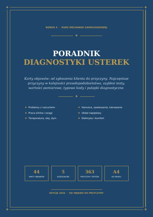 Okładka: Poradnik diagnostyki usterek