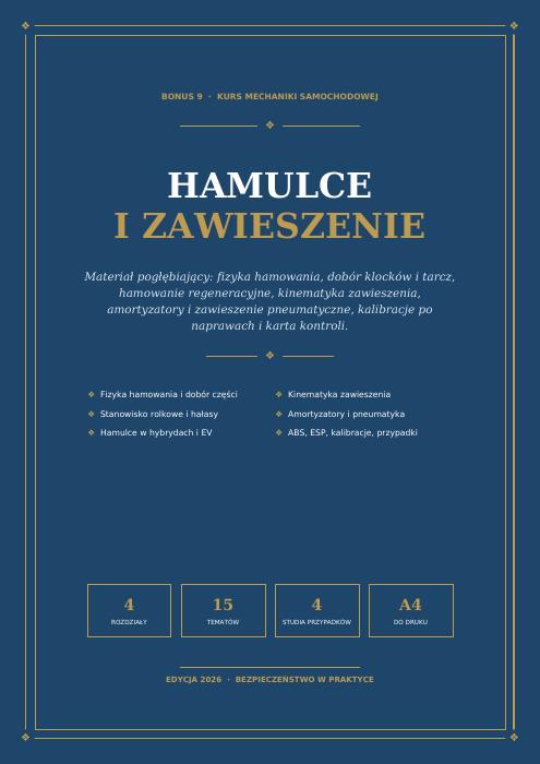Okładka: Hamulce i zawieszenie